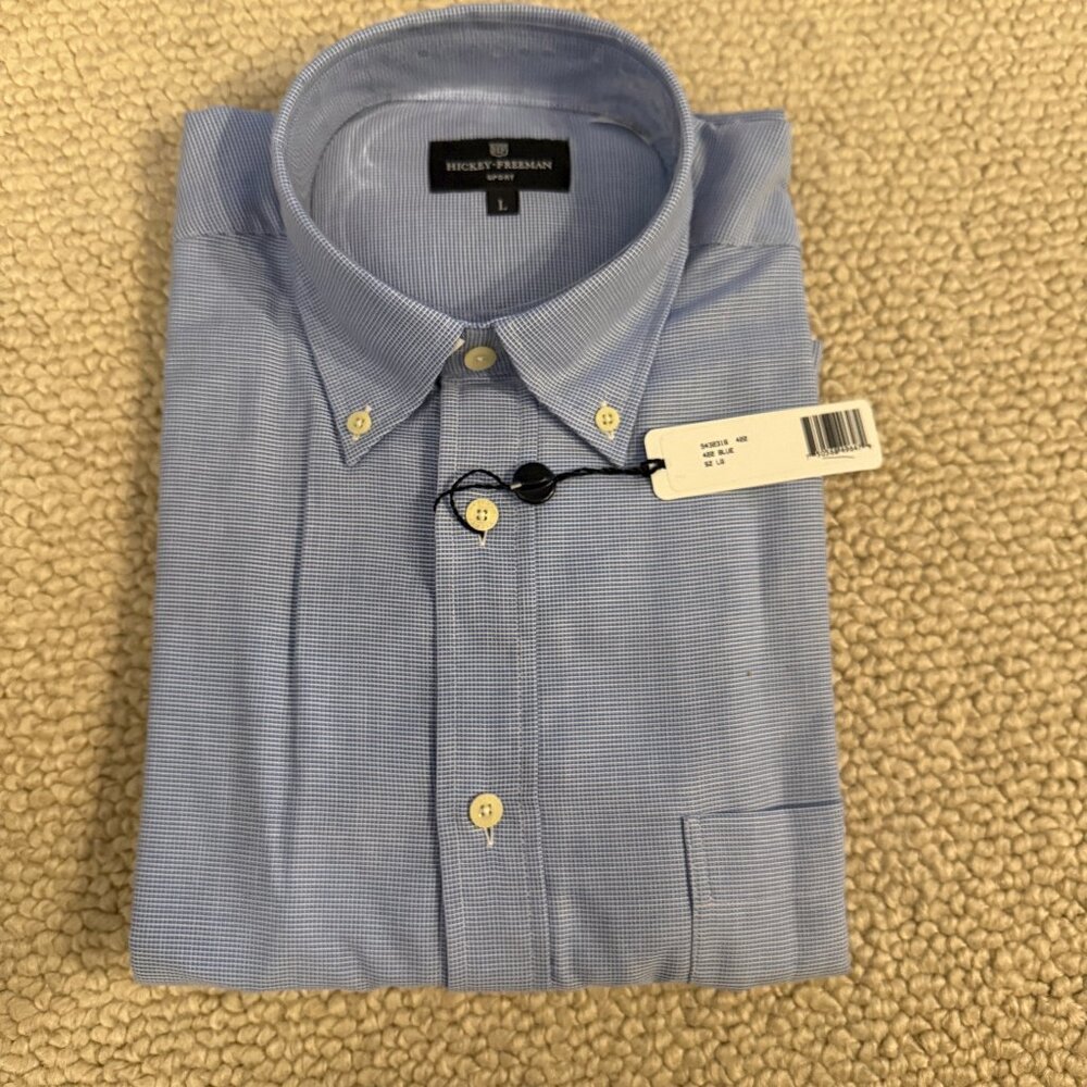 Hickey Freeman Sport Shirt/Dress Shirt